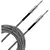 Cable D'Addario PW-BG-20BG Plug-Plug 6m Tela Gris