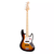 Bajo electrico SX SJB75 JazzBass Ash Series Sunburst 3 Tonos