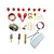 Set de percusión Knight LB17 14 Instrumentos c/Estuche