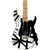 Guitarra Eléctrica EVH Striped '78 Eruption Blanca con Negro - comprar online