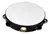 Tambourin Remo Blanco Liso 8''