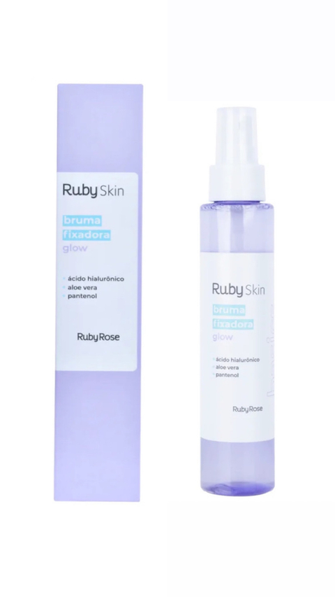 Bruma Facial Fixadora - Ruby Rose Ruby Skin Glow - 120ml