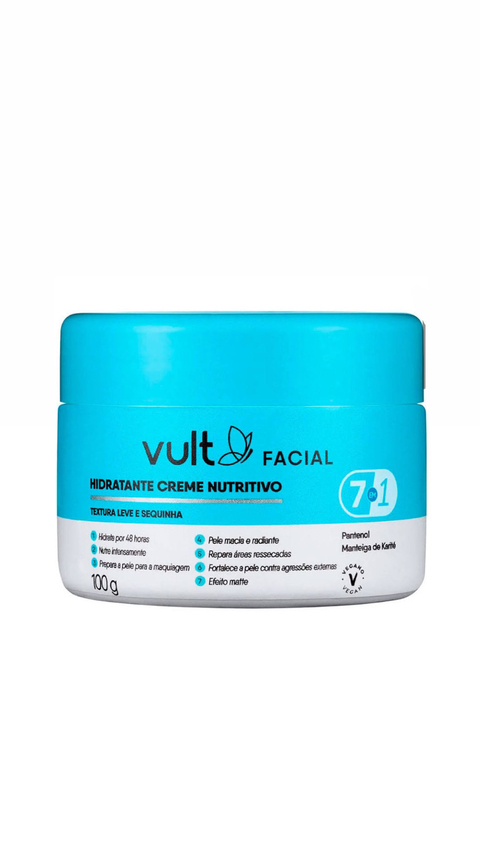 Creme Hidratante Facial - Vult Care Nutritivo 100g