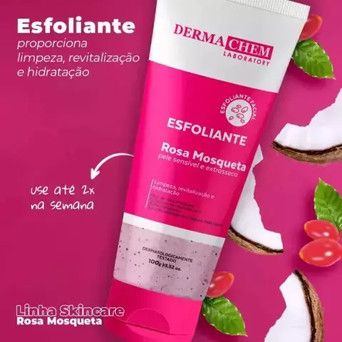 ESFOLIANTE ROSA MOSQUETA- DERMACHEM- 100g