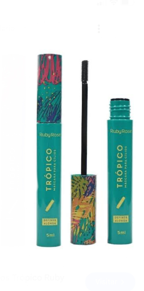 Mascara de Cílios Tropico Verde - Define e Alonga - Ruby Rose