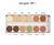 Paleta Camuflagem - 12 cores - Kryolan Professional Make-up