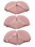 KIT ESPONJAS - LG-COCO POWDER PUFF (Cores conforme disponibilidade em estoque)