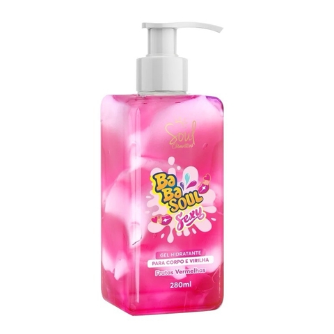 GEL HIDRATANTE PARA CORPO E VIRILHA - BABA SOUL SEXY - SOUL COSMETICOS
