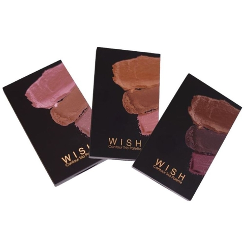 PALETA DE CONTORNO - WISH CONTOUR TRIO PALETTE - MICHELLY PALMA BY INDICE