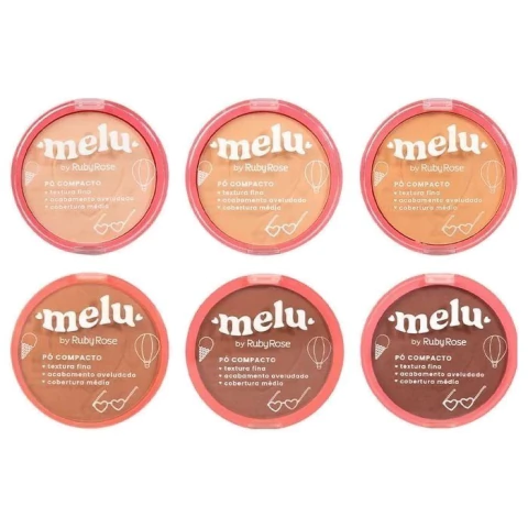 PÓ COMPACTO - MELU BY RUBY ROSE