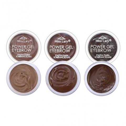 GEL DE SOBRANCELHA - POWER GEL EYEBROW - MISS LARY