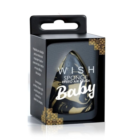 ESPONJA MAQUIAGEM WISH BABY EFEITO AIR BRUSH MICHELLY PALMA
