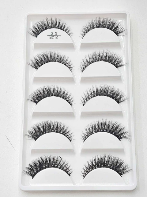 Cilios Profissionais - 5 pares - 3D MZ10 - comprar online