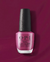 Opi Nail Lacquer Jewel Be Bold Feeling Berry Glam color violeta cremoso