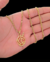 Corrente Cordão Baiano (2mm) + Pingente Escudo Fé - Banhado a Ouro 18k