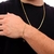 Corrente Grumet (3mm) + Pulseira - Banhados a Ouro 18k na internet