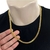 Corrente Elo Duplo (9mm) + Pulseira - Banhados a Ouro 18k - comprar online