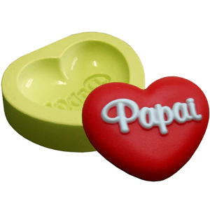 FORMA SILIC. CORAÇÃO PAPAI - 165083