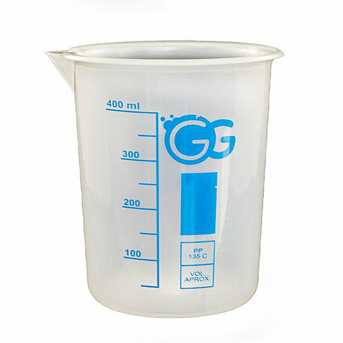 COPO BECKER TRANSPARENTE 400ML GRADUADO - 200021