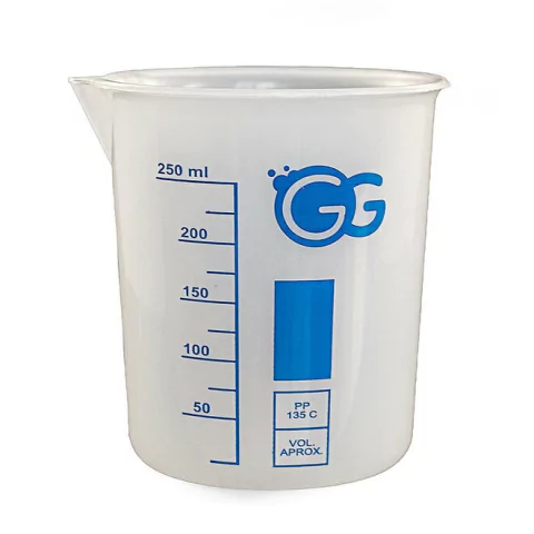 COPO BECKER TRANSPARENTE 250ML GRADUADO - 200020