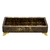 BANDEJA CAIXA MANCHADA MARROM C/DOURADO 10x20 - 040101
