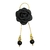 PINGENTE ROSA C/ PEROLA LUXO - 180143 - loja online