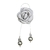 PINGENTE ROSA C/ PEROLA LUXO - 180143 - comprar online