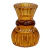 PORTA VELA TAÇA AMBAR - 032093 - comprar online