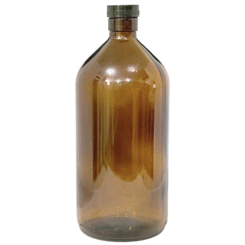 FRASCO AMBAR 1LT COM TAMPA E BATOQUE R.28 - 020020