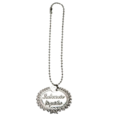 MEDALHA SABONETE LIQUIDO PRATA - 180067