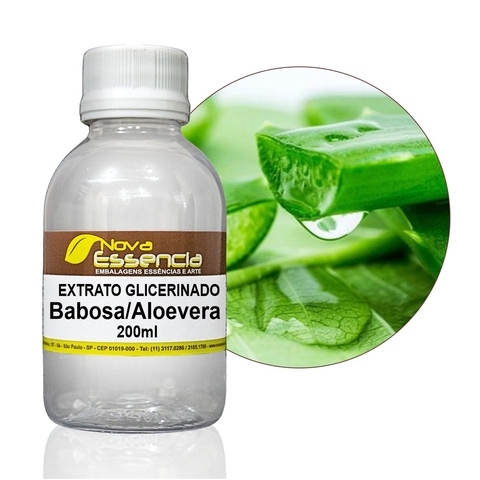EXTRATO GLICERINA BABOSA/ALOE VERA 200ML - 060192