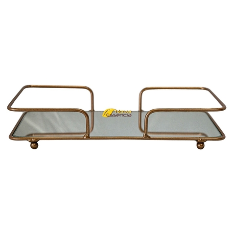 BANDEJA FERRO MILÃO 22x12 COBRE - F1087