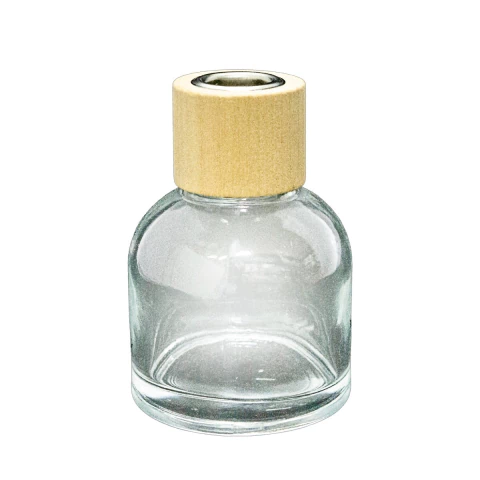 FRASCO BOJUDO C/ TAMPA MADEIRA 110ML - 020028