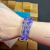 Bracelete 6 Camadas - furta cor e transparente