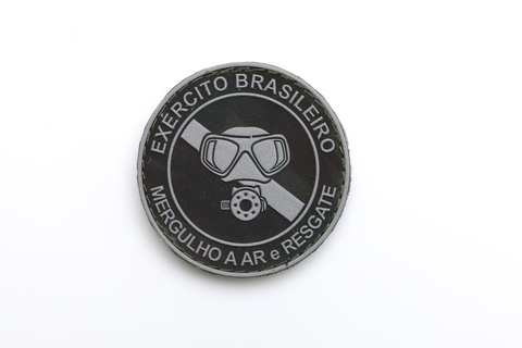 DISTINTIVO EMBORRACHADO MERGULHO AR E RESGATE