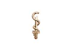DISTINTIVO DE METAL MÉDICO