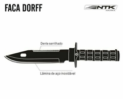 FACA NTK DORFF - Bradu Brasil