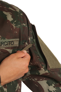 FARDA EXERCITO NOVO MODELO COM SUTACHES BORDADOS na internet