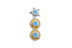 DIVISA DE METAL TENENTE CORONEL