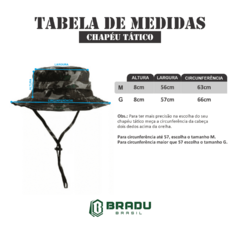 CHAPÉU TÁTICO PRETO - comprar online