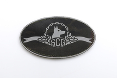 DISTINTIVO EMBORRACHADO SESSÃO CÃES DE GUERRA