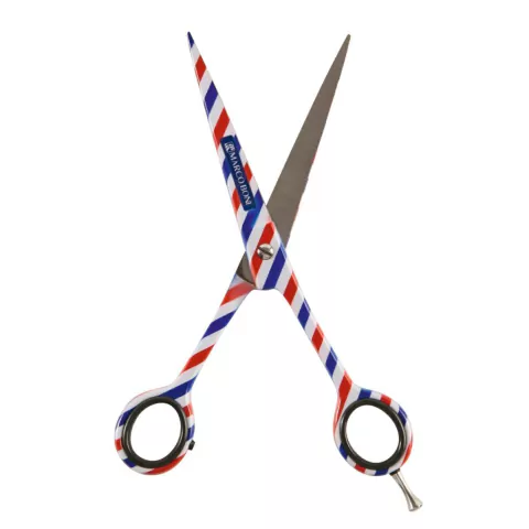 Tesoura Fio Navalha Listrada Barba e Cabelo 7º - Marco Boni