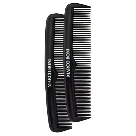Kit 2 Pentes Masculinos de Bolso Barba e Cabelo Marco Boni