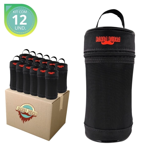 Kit Revenda - Necessaire Exclusiva Com Alça - 12Und - Barba Rubra