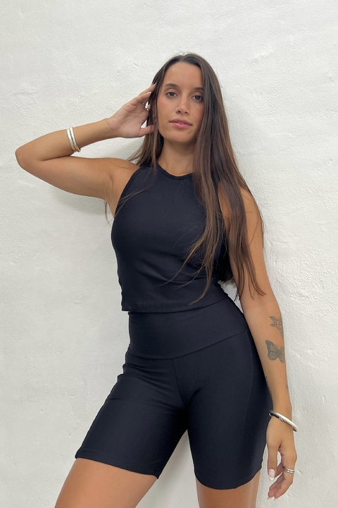 Short Málaga - Negro - comprar online