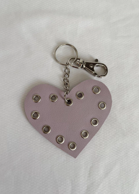 LLAVERO HEART LILA - comprar online