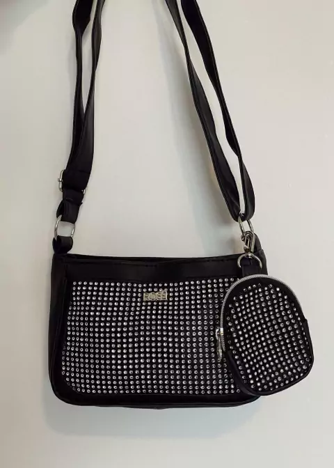 MINI BAG STRASS CON MONEDERO