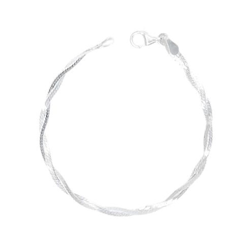 Pulseira trançada 2 fios - comprar online