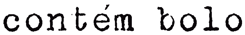 Contem bolo