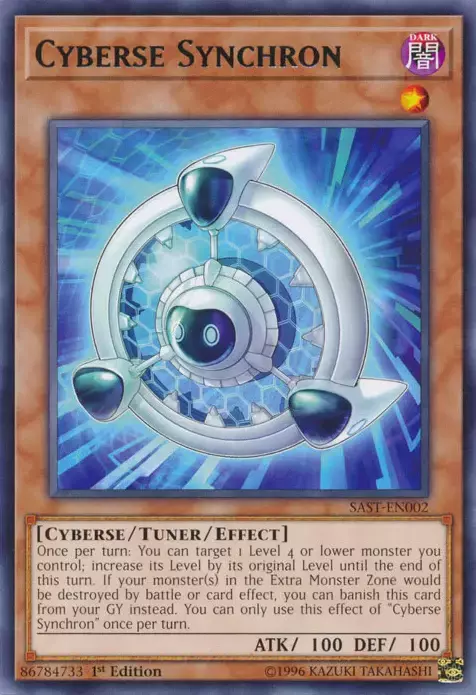 Cyberse Synchron (YuGiOh) SAST-EN002